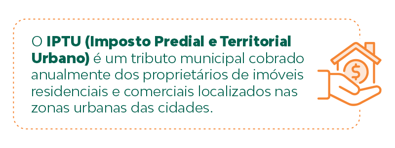 O Imposto Predial e Territorial Urbano (IPTU) é um tributo municipal cobrado anualmente dos proprietários de imóveis residenciais e comerciais localizados nas zonas urbanas das cidades.