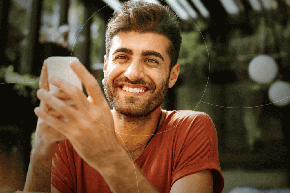 Pessoa investindo em capital social